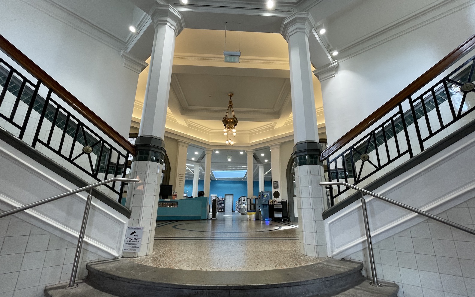 Entrance hall, Blackpool Central Library