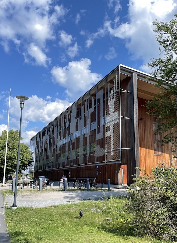 Exterior of Savonlinna Main Library "Joeli"